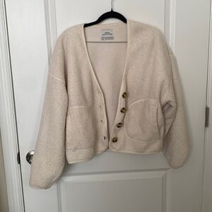 Cute cozy cream urban outfitters sweater
